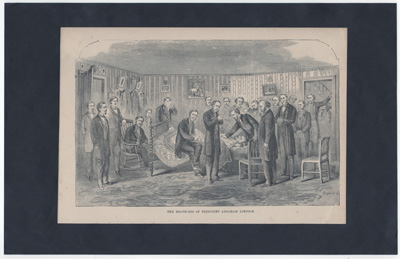 The Death-bed of President Abraham Lincoln